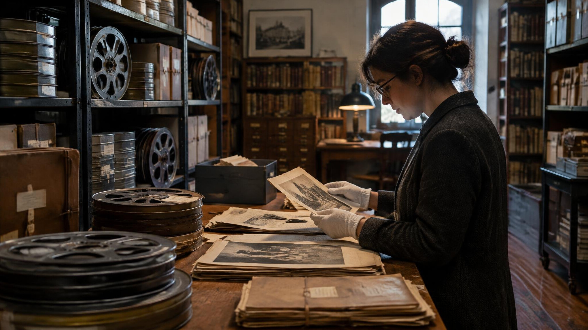 archive storage room