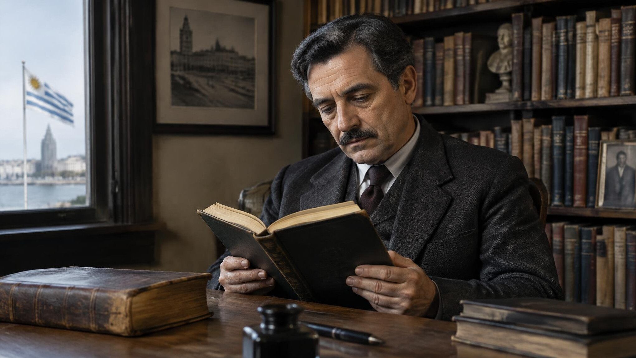 uruguayan writer portrait