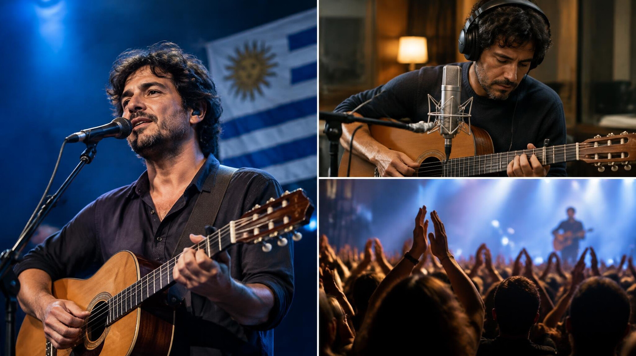 uruguayan singer performing on stage